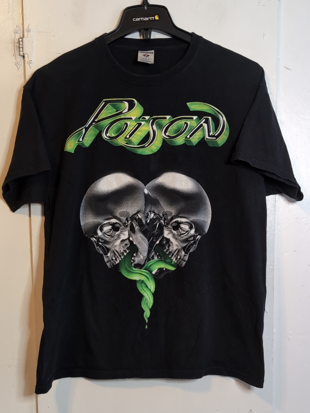 Vint. '08 Poison Live Raw & Uncut Tour tee mens XL